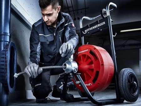 Барабанное устройство для прочистки труб Барабанное устройство для прочистки труб