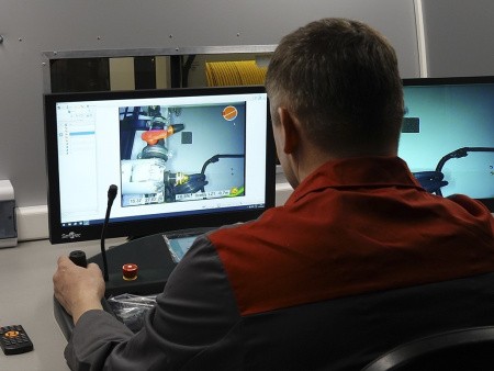 Стационарная проф. телеинспекционная роботизированная система на длину 500 м, пример переоборудования