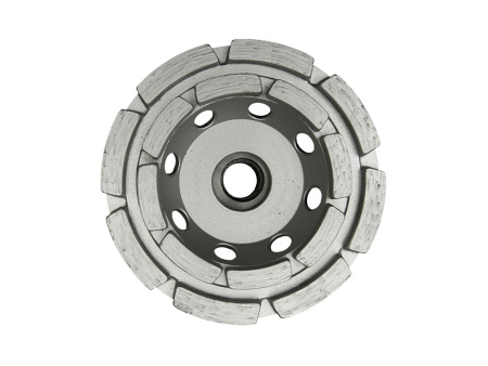 Алмазная шлифовальная тарелка Dr.Schulze ST-Abrasive (CW 2 Abrasive) D125 мм. Двухрядная, абразивные